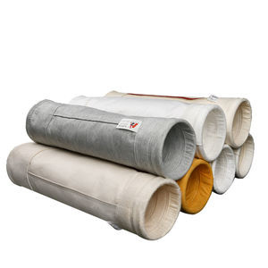 필터 가방 600gsm 재료 노멕스 아라미드 PTFE 도막 비직조 백 필터