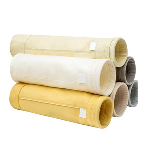 공기 정화 필터를 위한 550g/M2 고온 PTFE 흡진장치 필터가방